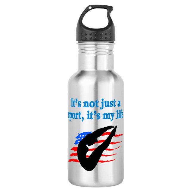 ITS NOT JUST A SPORT GIRLS DIVER DESIGN 532 ML WATER BOTTLE (Front)