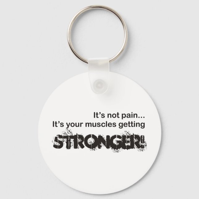 Its Not Pain... Key Ring (Front)