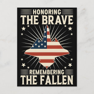 It's not rocket science oh wait Veterans Day Postcard