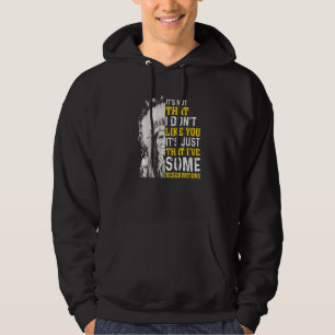 It's not that I don't like you Native American Pre Hoodie