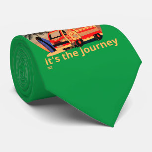 IT'S NOT THE DESTINATION... vanlife lifestyle Tie