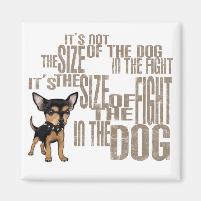 It's Not The Size Magnet (Front)