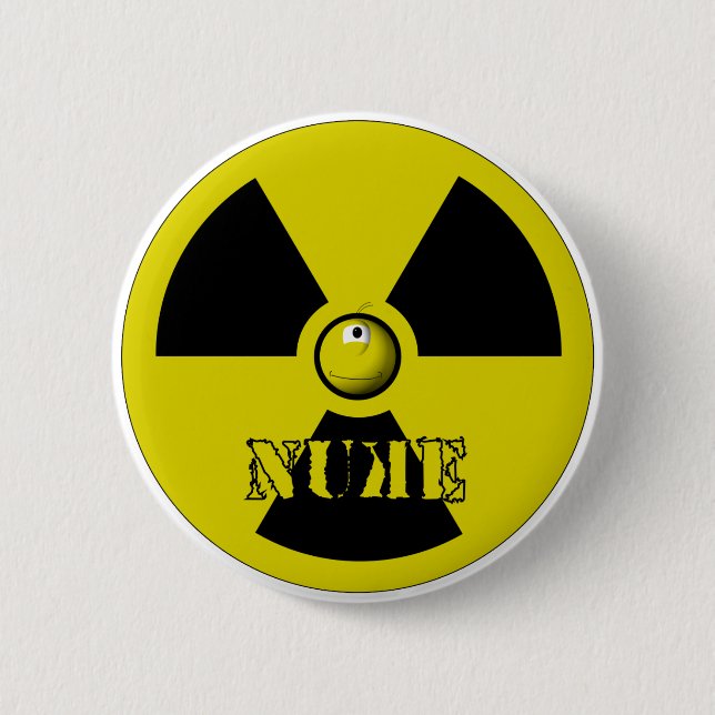It's Nuke! 6 Cm Round Badge (Front)