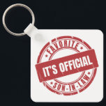 Its Official Im The Favorite Son In Law Key Ring<br><div class="desc">It's Official I'm The Favorite Son-In-Law Men Women funny design. Gift for mom,  dad,  grandfather,  grandmother,  grandma,  nana,  grandpa,  gift for papa,  mama,  uncle,  sister,  brother,  wife,  husband,  son,  daughter,  kids.</div>