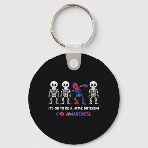 Its Ok To Be A Little Different Chd Awareness  Key Ring