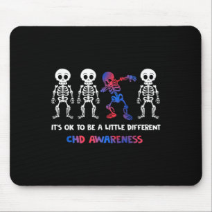 Its Ok To Be A Little Different Chd Awareness Mouse Mat