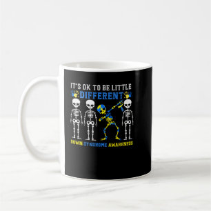 It's Ok To Be A Little Different Down Syndrome Awa Coffee Mug
