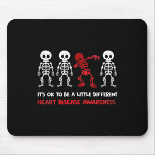 Its Ok To Be A Little Different Heart Disease Awar Mouse Mat