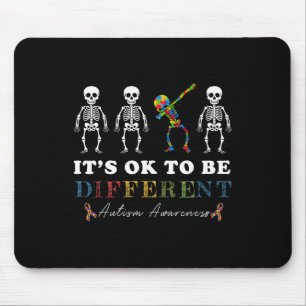 It's Ok To Be Different Autism Awareness Dabbing S Mouse Mat