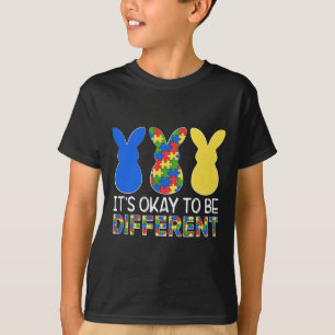 It's Ok To Be Different Autism Awareness Easter Bu T-Shirt