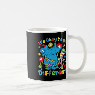 It's Ok To Be Different Autism Awareness Elephant  Coffee Mug