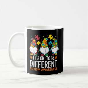 It's Ok To Be Different Autism Awareness Men Women Coffee Mug