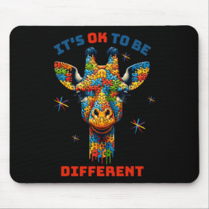 Its Ok To Be Different Autism Awareness Mouse Mat