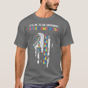 Its ok to be different Autism awareness T-Shirt