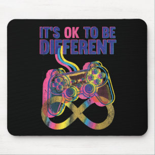 Its OK to Be Different Autism Gaming Awareness Mouse Mat