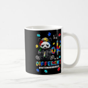It's Ok To Be Different Autism Panda Coffee Mug