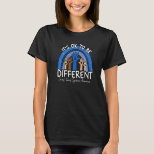 It's Ok To Be Different Carpal Tunnel Syndrome Awa T-Shirt