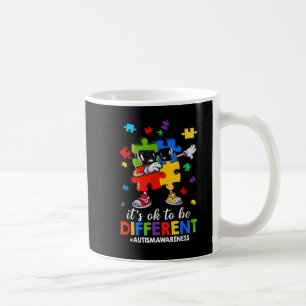 It's OK To Be Different Dabbing Puzzle Autism Coffee Mug