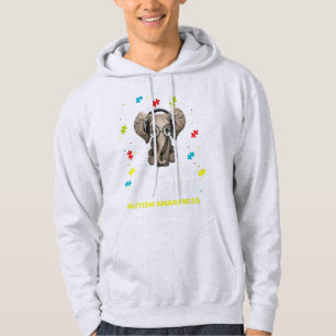It's ok to be different elephant autism awareness hoodie