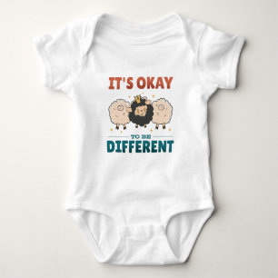 It's OK to be different Invitation Baby Bodysuit
