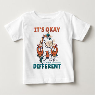 It's OK to be different Invitation Baby T-Shirt