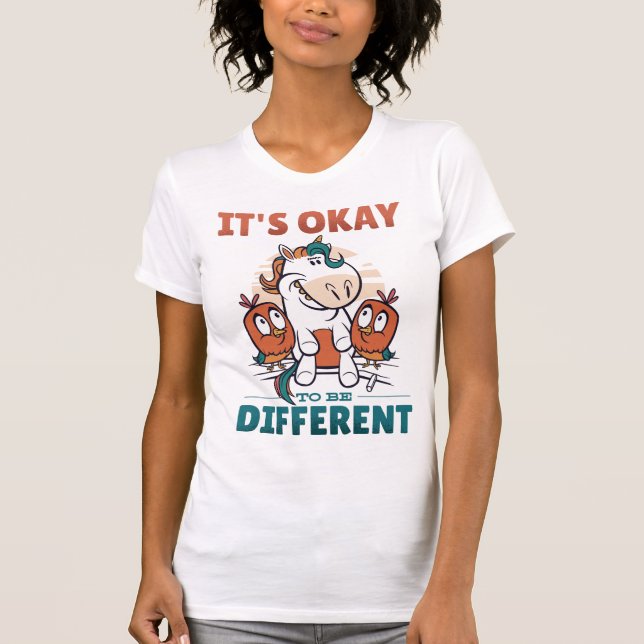It's OK to be different Invitation T-Shirt (Front)