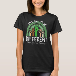 It's Ok To Be Different Kabuki Syndrome Awareness T-Shirt