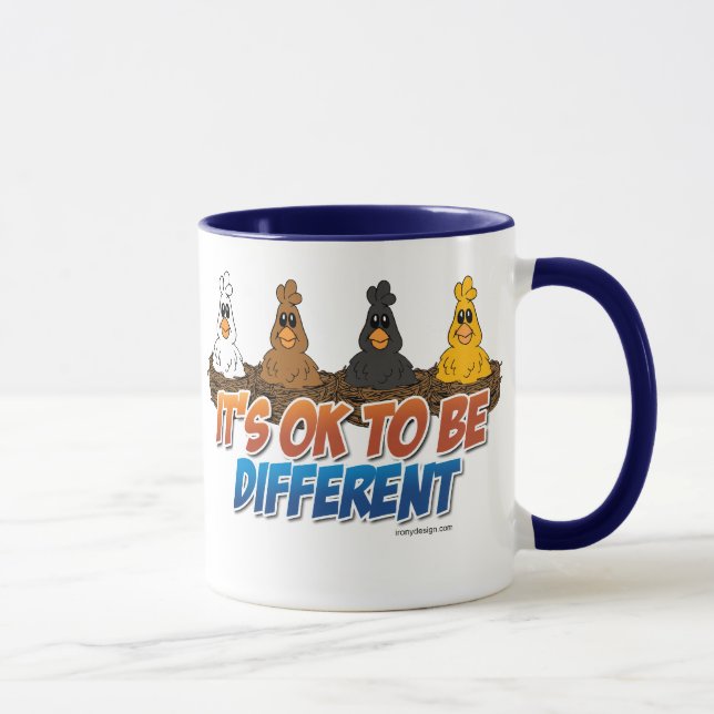 It's OK To be Different Mug (Right)