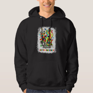 It's Ok To Be Different Puzzle Elephant Autism Awa Hoodie