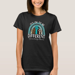 It's Ok To Be Different Trigeminal Neuralgia Aware T-Shirt