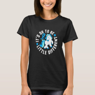 It's Ok To Be Little Different Diabetes T1 Awarene T-Shirt