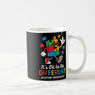 Its Ok To Be Little Different Puzzle Autism Awaren Coffee Mug