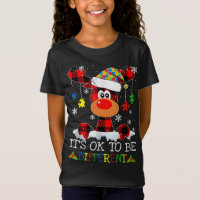 It's OK To Different Reindeer Autism Christmas Fam