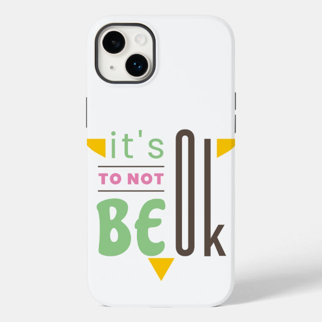 It's ok to not be ok Case-Mate iPhone case (Back)