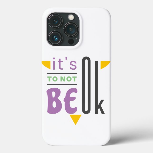 It's ok to not be ok Case-Mate iPhone case (Back)