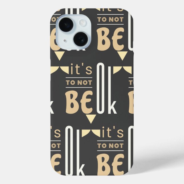 It's OK to not be OK Case-Mate iPhone Case (Back)