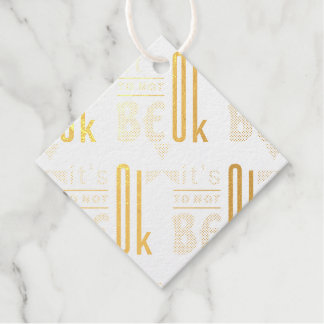 It's OK to not be OK Favour Tags