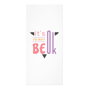 It's ok to not be ok rack card