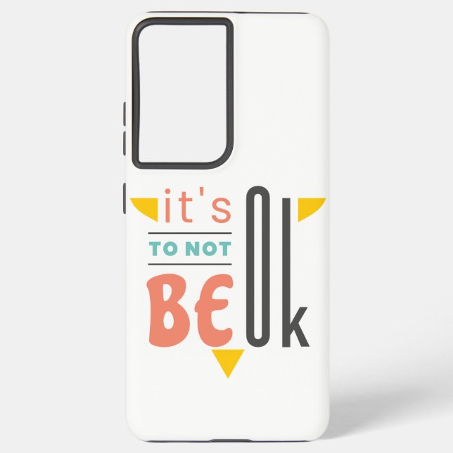 It's ok to not be ok samsung galaxy s21 ultra case (Back)