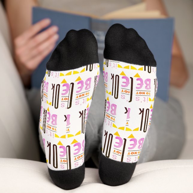 It's OK to not be OK Socks (Bottom)