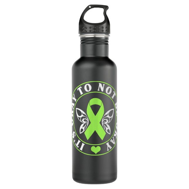 It's ok, to not be okay, Mental Health Awareness M 710 Ml Water Bottle (Front)
