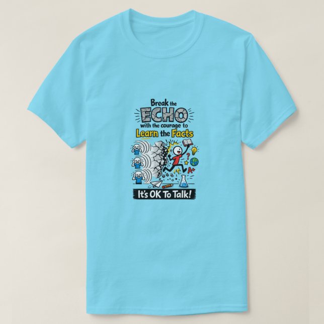 It's OK To Talk (15) T-Shirt (Design Front)