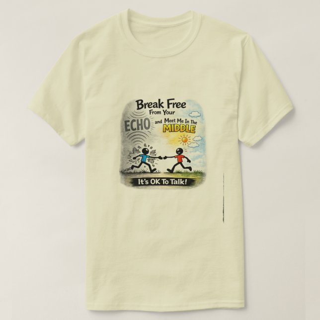 It's OK To Talk (16) T-Shirt (Design Front)