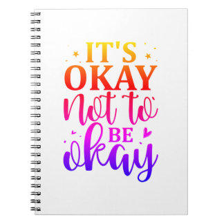 It's okay not to be okay notebook