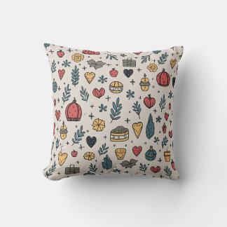 It's okay to be alone in the world cushion