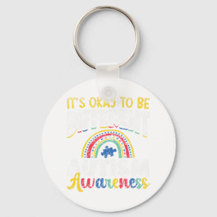It's Okay To Be Different Autism Awareness Autist Key Ring