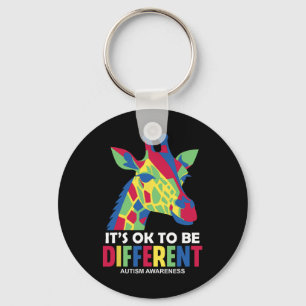 It's Okay To Be Different Autism Awareness Autist Key Ring