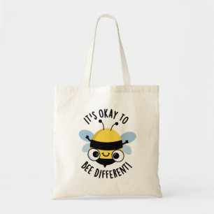It's Okay To Bee Different Funny Bug Pun  Tote Bag