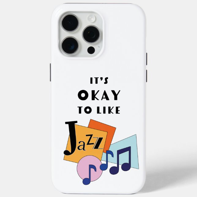 It's Okay to Like Jazz V.2 Case-Mate iPhone Case (Back)
