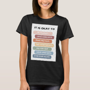 It's Okay To Png Digital Design  T-Shirt